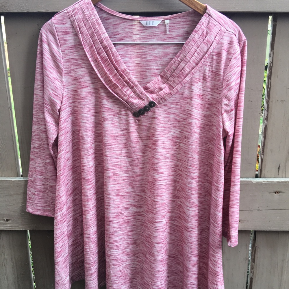 Comfy, relaxed Sz L Top